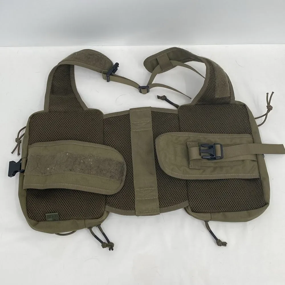 OneTigris Dog Backpack for Hiking Nylon Dog Harness Backpack with Side Pockets
